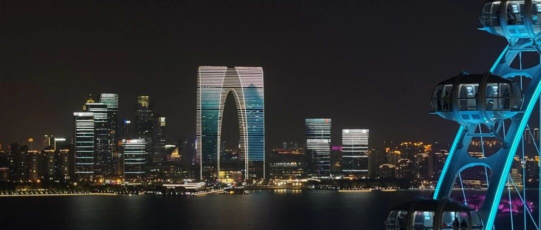 苏州之眼点亮金鸡湖 — 夜景灯光提升项目